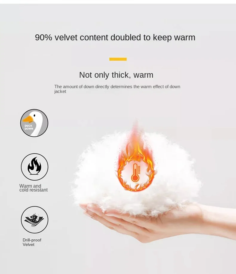 Winter Down Jacket Men's high quality Detachable fur collar 95% White Duck Down Warm Parka Male Business Brand Short Jacket