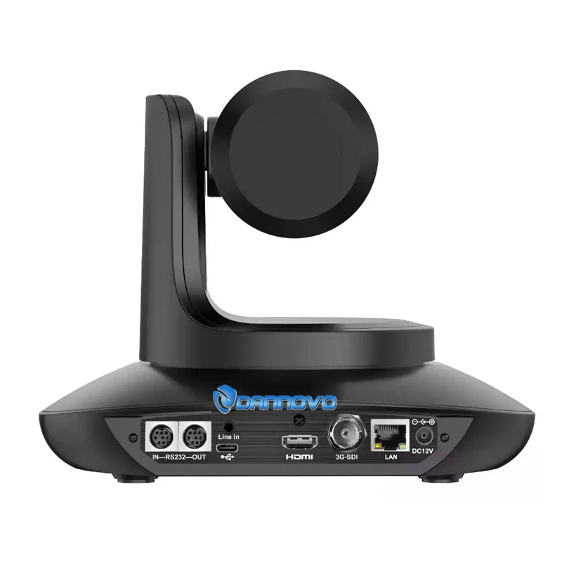 DANNOVO Professional Auto Tracking 2160P-60fps 30x Zoom Live Stream Camera, 3G-SDI PTZ Color Video Camera(DN-HDC8030AT-F4K)