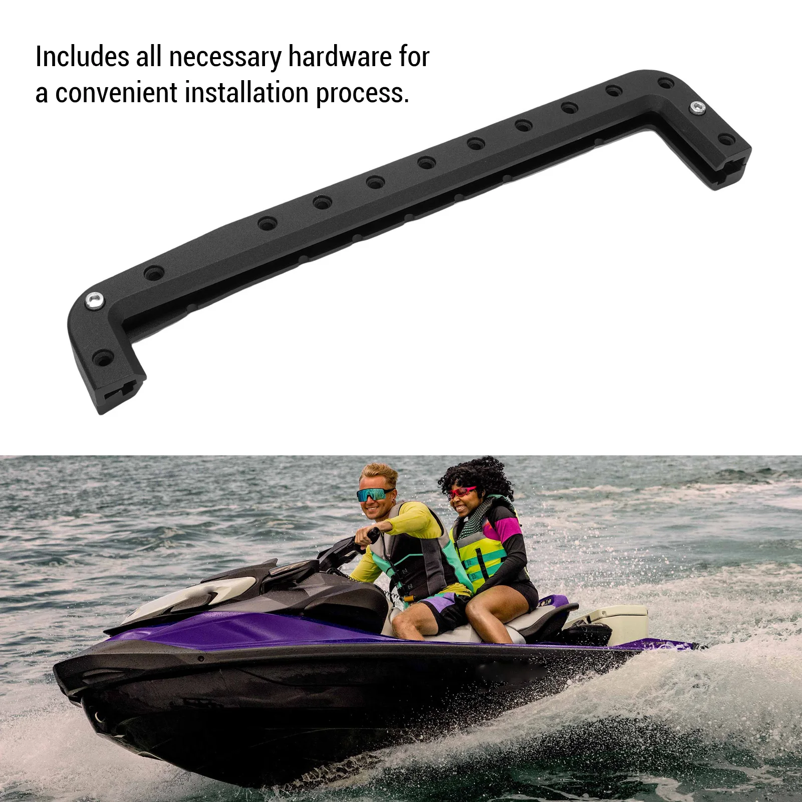 Motorboat Intake Manifold Clamp Anti Crack Aluminium Billet Secure Grip Intake Manifold  Clip for Marine Environment