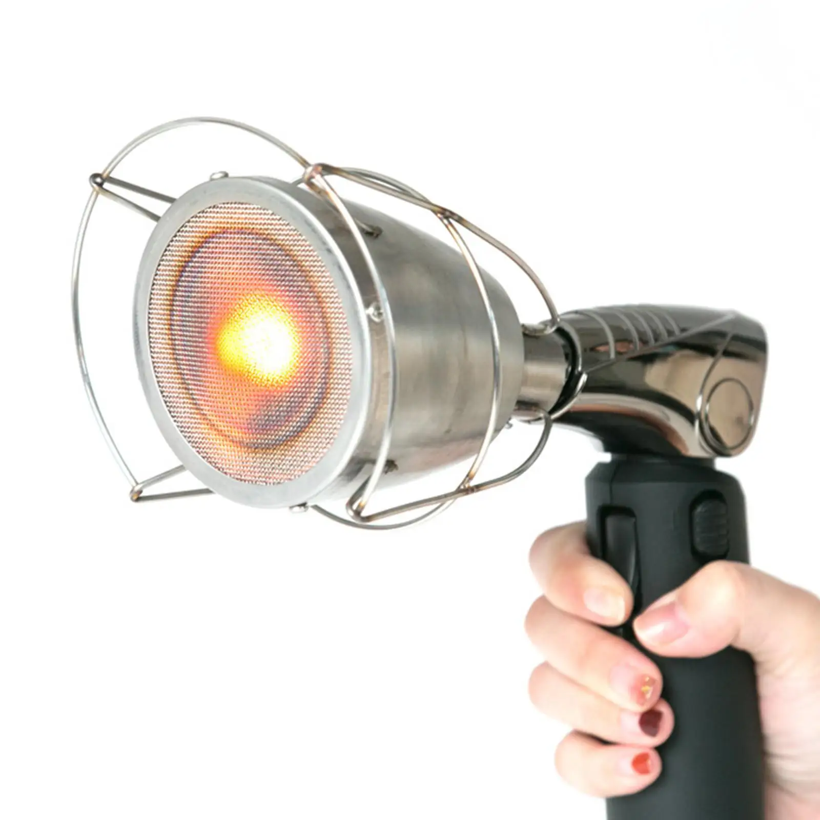 Steel Culinary Torch Attachment Multi-Function Chef Cooking Torch for Steak
