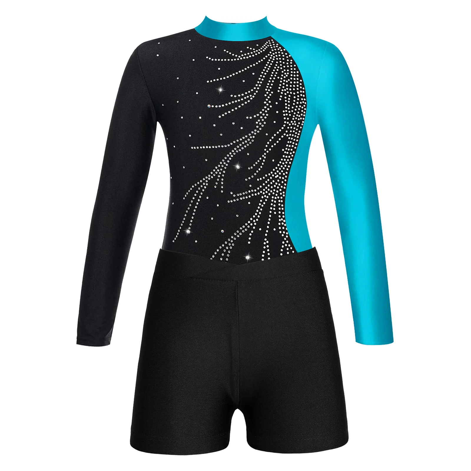 Girls Dance Costumes Ballet Leotard Dance Leotard Girls Children's Leotard Ballet Gymnastics Body Tight Stretchy Shorts Training Athletic Unitards Gymnastics Dancewear Clothes