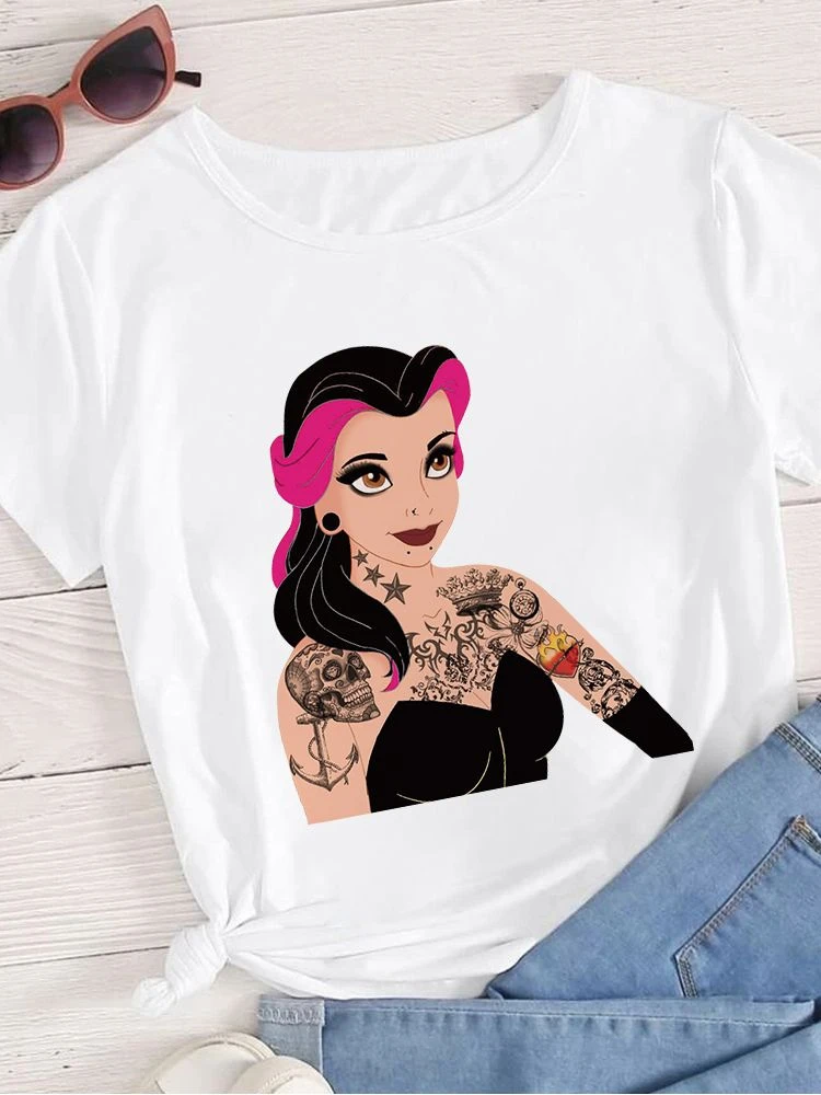 Ariel Little Mermaid Anchor Tattoo Pin Up Disney Princess Nautical Lost at  Sea Mens TShirt White XXLarge  Amazoncouk Fashion