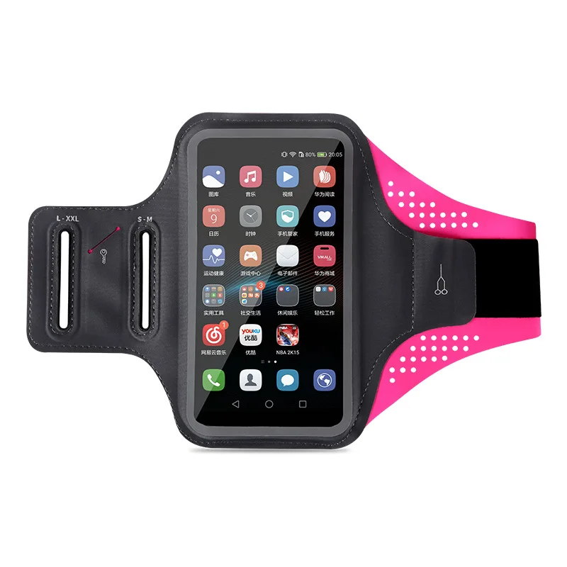 

35PCS Fashion Ultra-thin Breathable Touchscreen Phone Armband, 4.5-6.5 Inch Universal Armband, Outdoor Sports Running Arm Bag