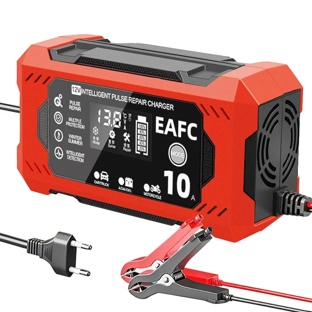 Caricabatteria Auto E Moto 12V 24V 10A 250W Automatico - Foto 7