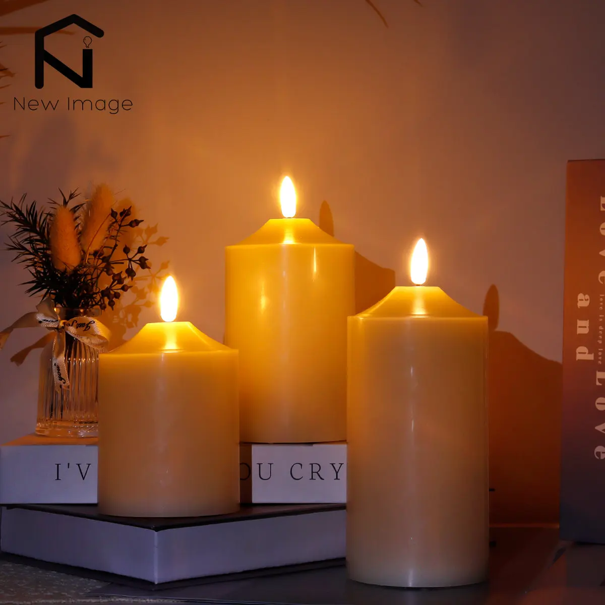 Battery Operated Pillar Candles Timer Best Battery Operated Candles