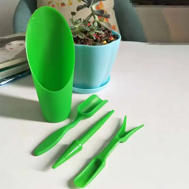 4Pcs Zamatos Óvodai Ültetési Eszköz Mini Transzplantációs Készlet Mezőgazdasági Kerti Növénytermesztési Eszközök Kertészeti Berendezések - Image 5