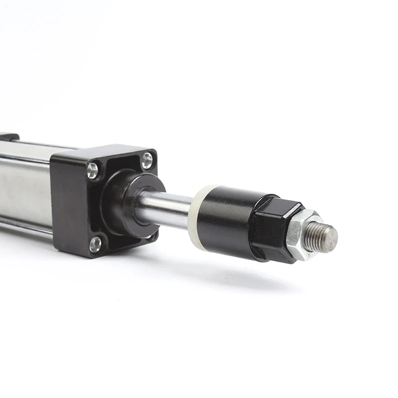 SCJ32 40 50 63 80 100 125mm Bore Adjustable Stroke Aluminum Alloy Double Acting Piston Tools Standard  Air Pneumatic Cylinder