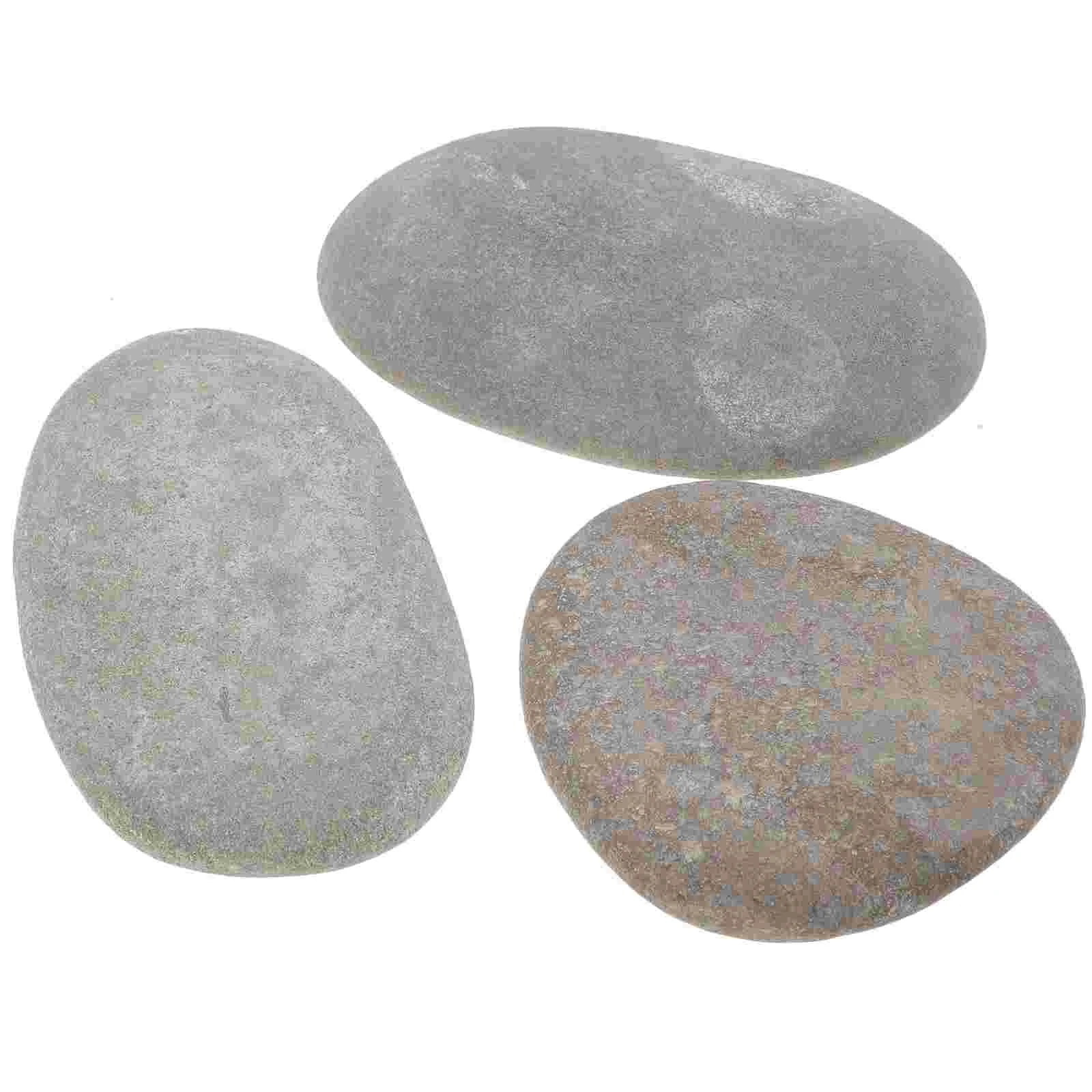 

3 Pcs Fish Tank Accessories Turtle Basking Platform Reptile Stones Animal Decor Aquarium Decorations Decors