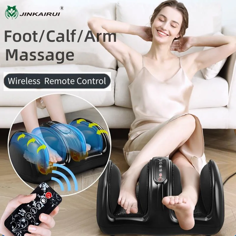 Electric Foot Massager with Heat and Deep Kneading for Relaxation