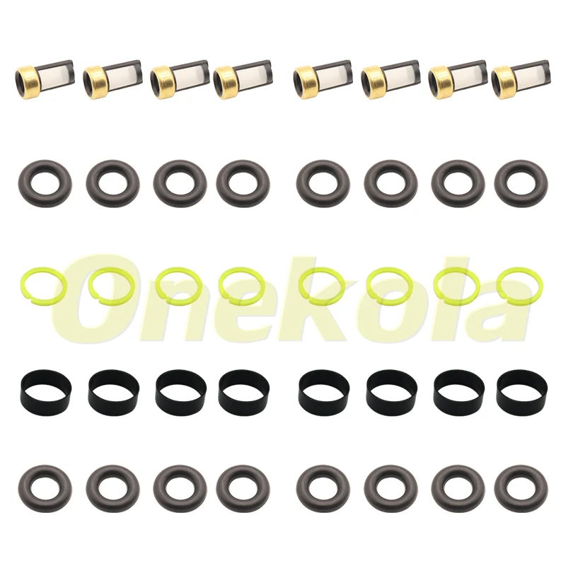 Fuel Injector Repair Kits for INJ570 For Chevrolet Opel Corsa Daewoo Cielo 96-05 17123924 17124782 17123924