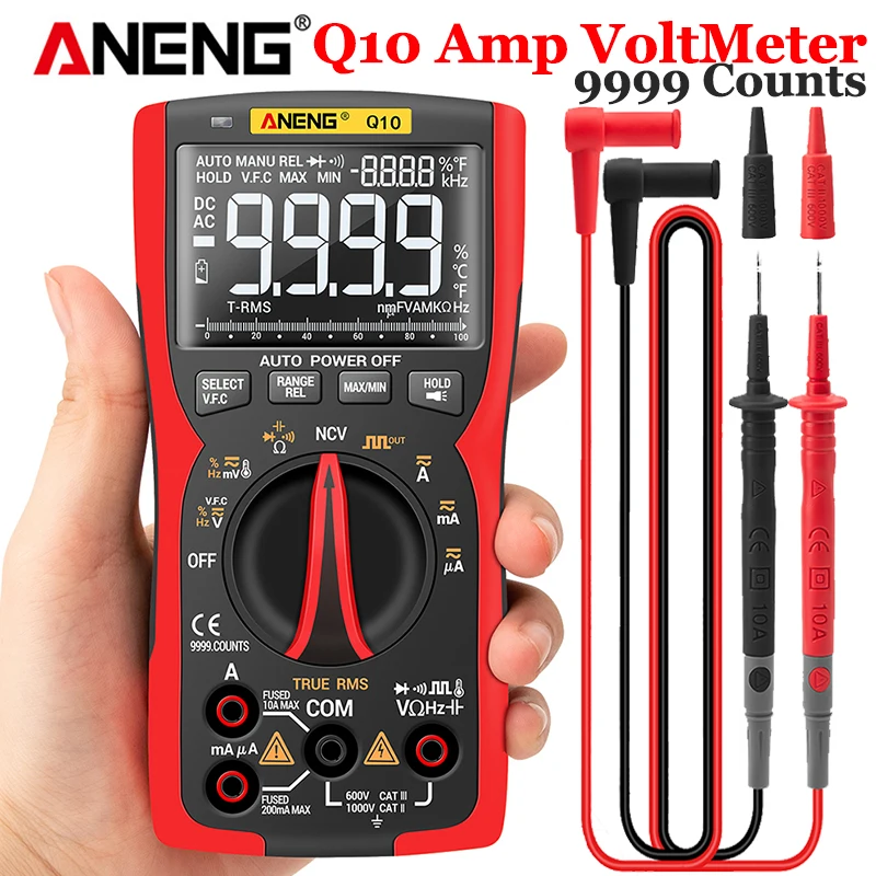 ANENG Q10 Electrical Tester Anti burn Electronic Components Tester Tool