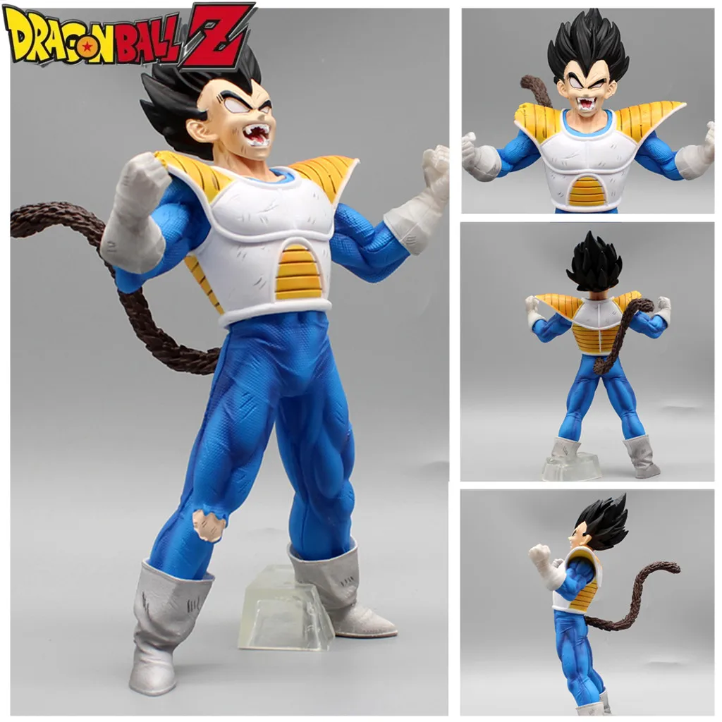 Dragon Ball Super Saiyan Wild Beastation Vegeta Great Ape Cosmic Suit Cool Creative Figure Model Home Decoration Ornament Toys
