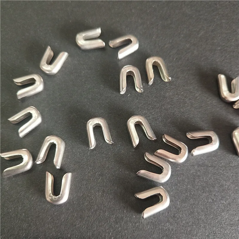 100PCS 4/5/6mm Shapewear Stainless Spiral Steel Bone Cap for Underwear Accessories