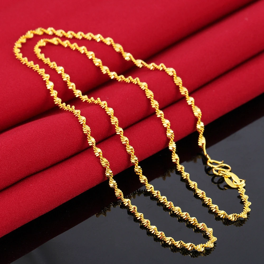 Big Jesus Cross Pendant Chain for Women Men 18k Yellow Gold Filled Classic Crucifix Unisex Vintage Trendy Believer Jewelry Gift