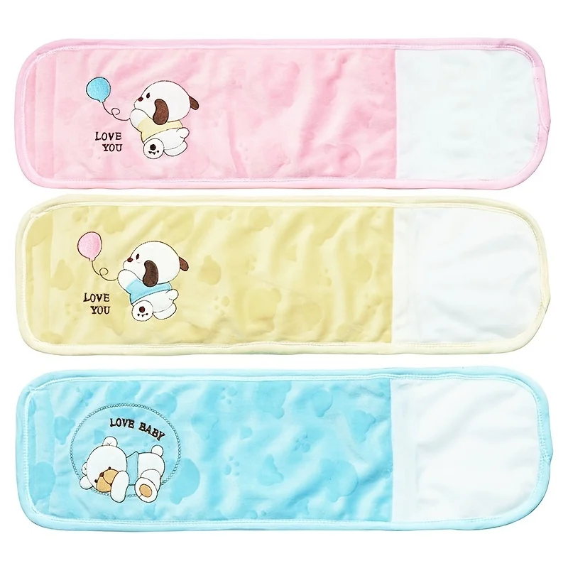 Baby Belly Band Cartoon Pattern Cotton Baby Infant Umbilical Cord Belly Band Soft Newborn Navel Belt