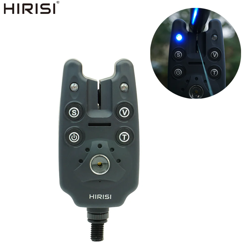 Hirisi Karpfen Biss Alarm Hohe Empfindlichkeit Für Karpfen Angeln Tackle Ausrüstung Angeln Alarm Anzeige Glocke Angeln Zubehör B1101