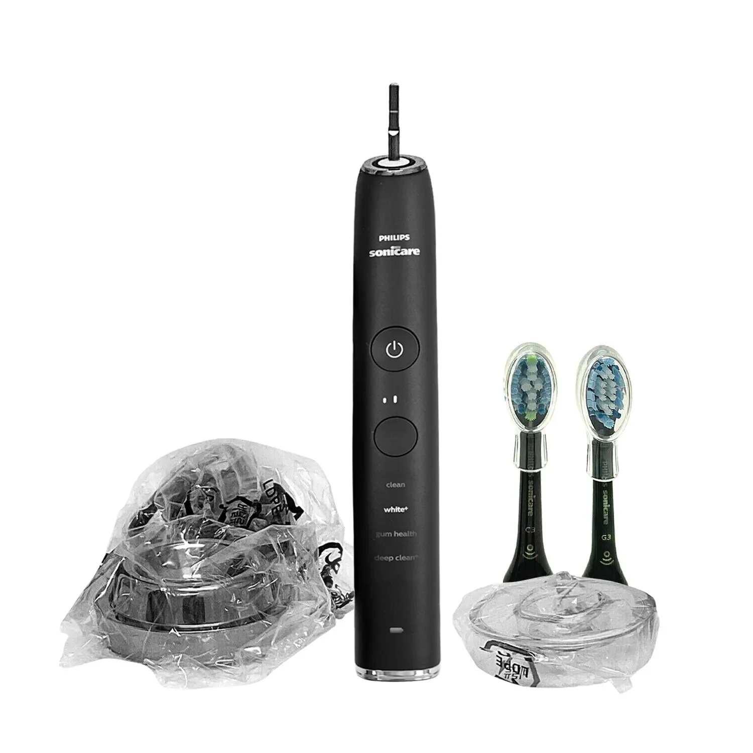Philips Sonicare DiamondClean Smart 9300 Premium Electronic Tooth Brush 2Pcs G3 Kit Without Box Black electric toothbrush