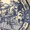 Jingdezhen Antique Porcelain Blue And White Figures Porcelain Decor Plate Ornament Chinese Home Study Decoration Ornament ZF277 5
