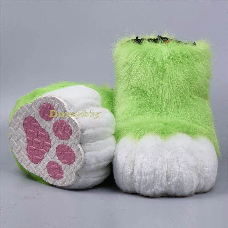 Cosplay Cat Wolf Fursuit Cosplay Fursuit Feet Furry Paws Shoes