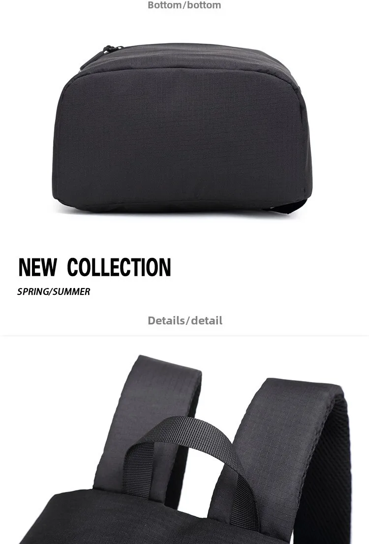 Zaino, Mini Piccolo Zaino alla moda leggero per la scuola, Zaino da viaggio casual da uomo Zaino da uomo_voghion.com