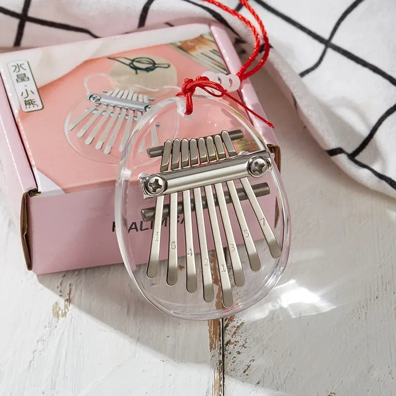 

Duim Piano Kit Kalimba Transparent Acrylic Chromatic Clear Kalimba Original Music Mini Teclado Instrumentos Musicales DL6WZQ