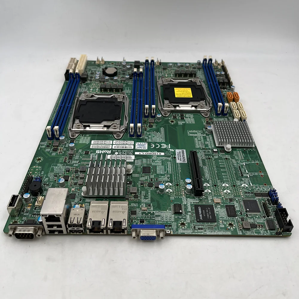 Server Motherboard For Supermicro X10DRD-LT X540 X99 C612 Support E5-26XX V3 V4X High Quality 7 Server Motherboard For Supermicro X10DRD-LT X540 X99 C612 Support E5-26XX V3 V4X High Quality - Image 5