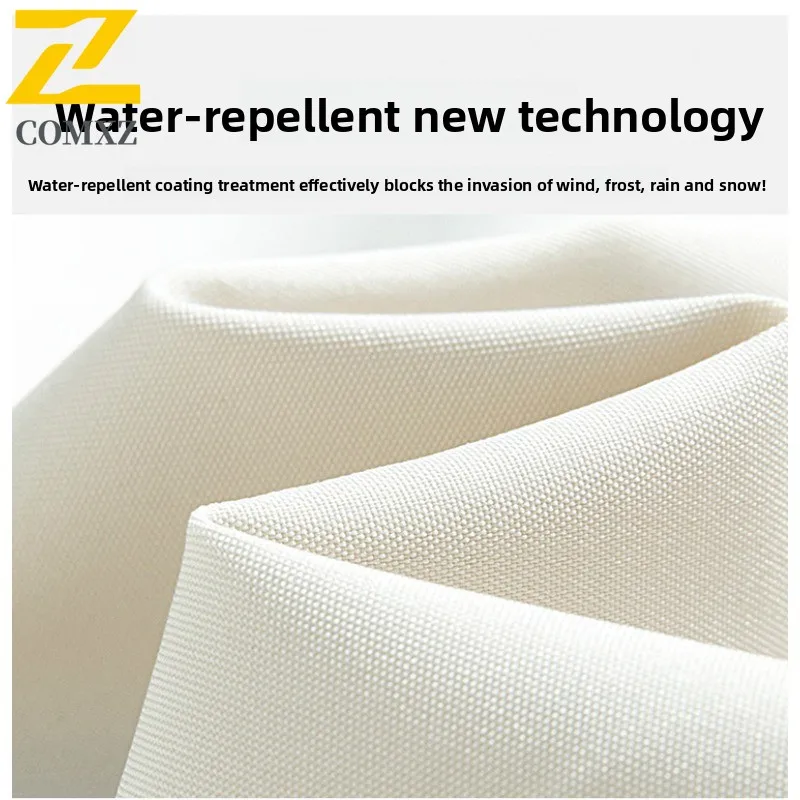 COMXZ Men Outdoor New Windbreaker Spring Autumn Fashion Hooded Workwear Coat Windproof Waterproof Sport Casual Hiking Top 2025