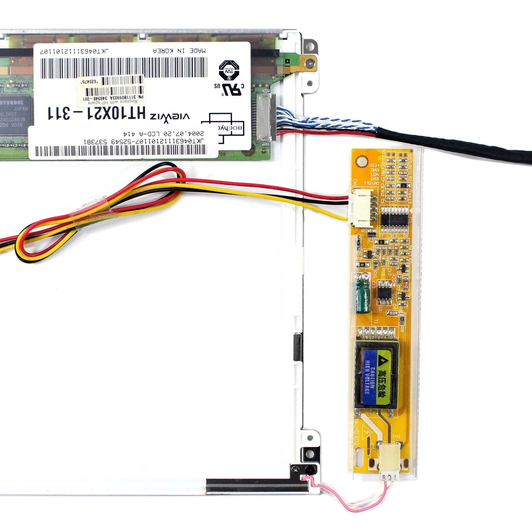 Board Monitor 10.4 polegada 1024x768 IPS LCD