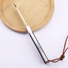 2024 Carbon Fiber Handle Folding D2 Blade Camping Hunting Hiking Fruit Knife Multi functional EDC Tool Knife 4