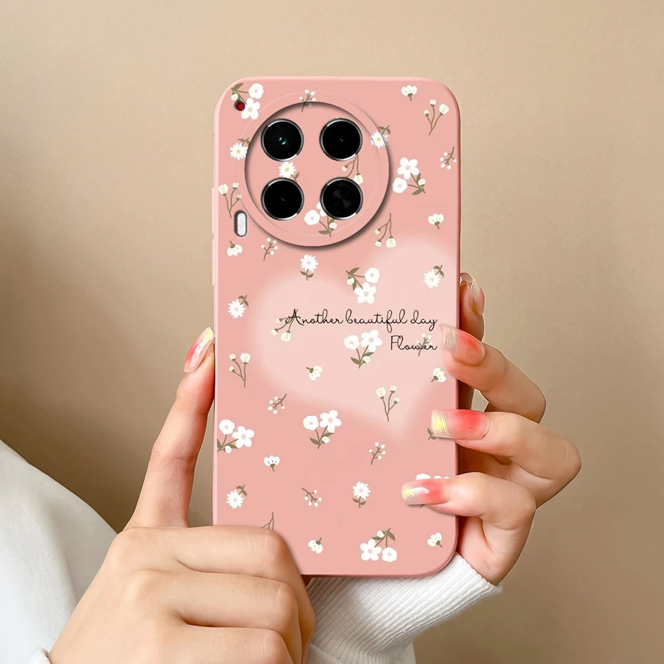 Luxury Soft Silicone Fashion Design Cover Case with Screen Protector