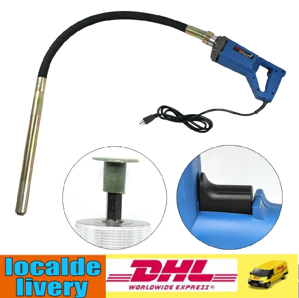 800W/1300W Electric Concrete Vibrator Concrete Compactor 220V Hand Held