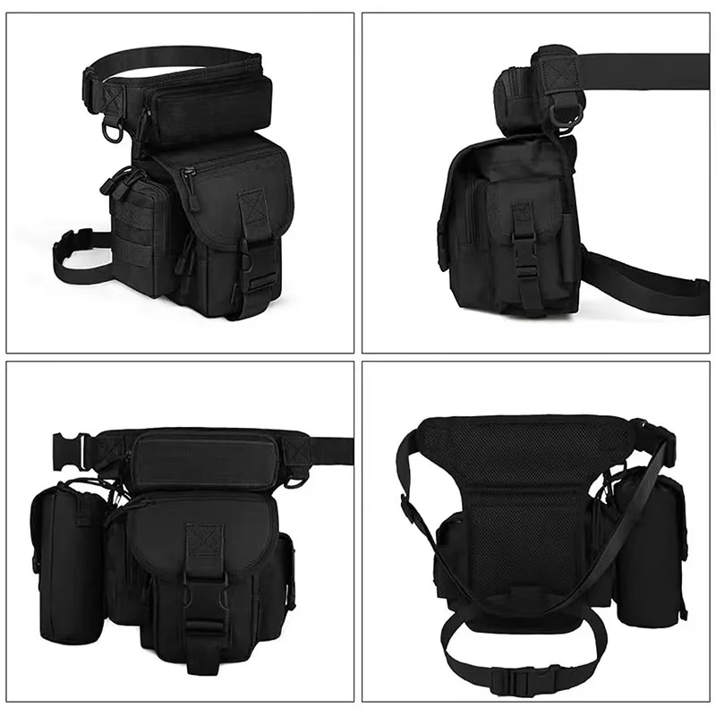 Waterproof Tactical Leg Bag Bicycle Motorcycle Pack Men Multifunction Military Thigh Backpack Outdoor Hiking Fishing Hunting Bag