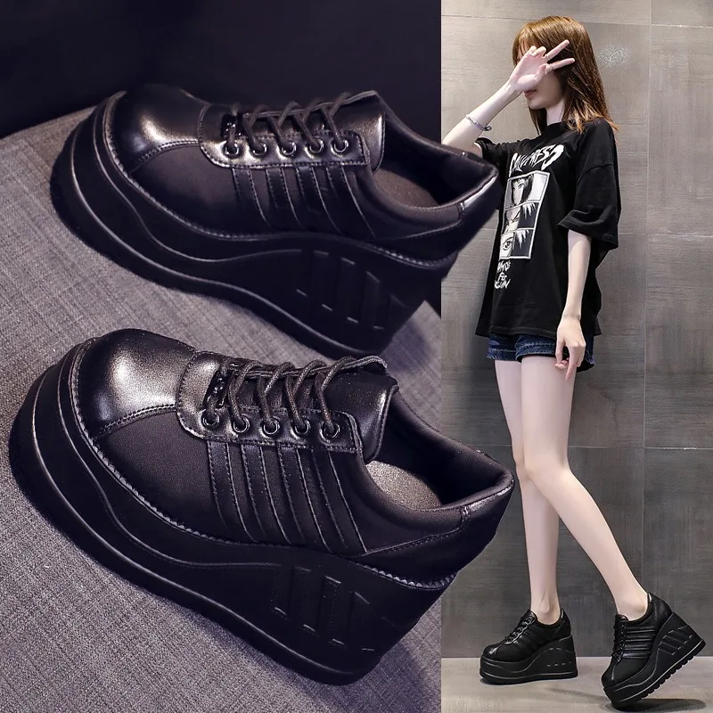 Wedges Women Sneakers Design Female Shoes Platform Sneakers 2024 Fashion Cosplay High Heels Women's Pumps Zapatillas Big Size 42 2