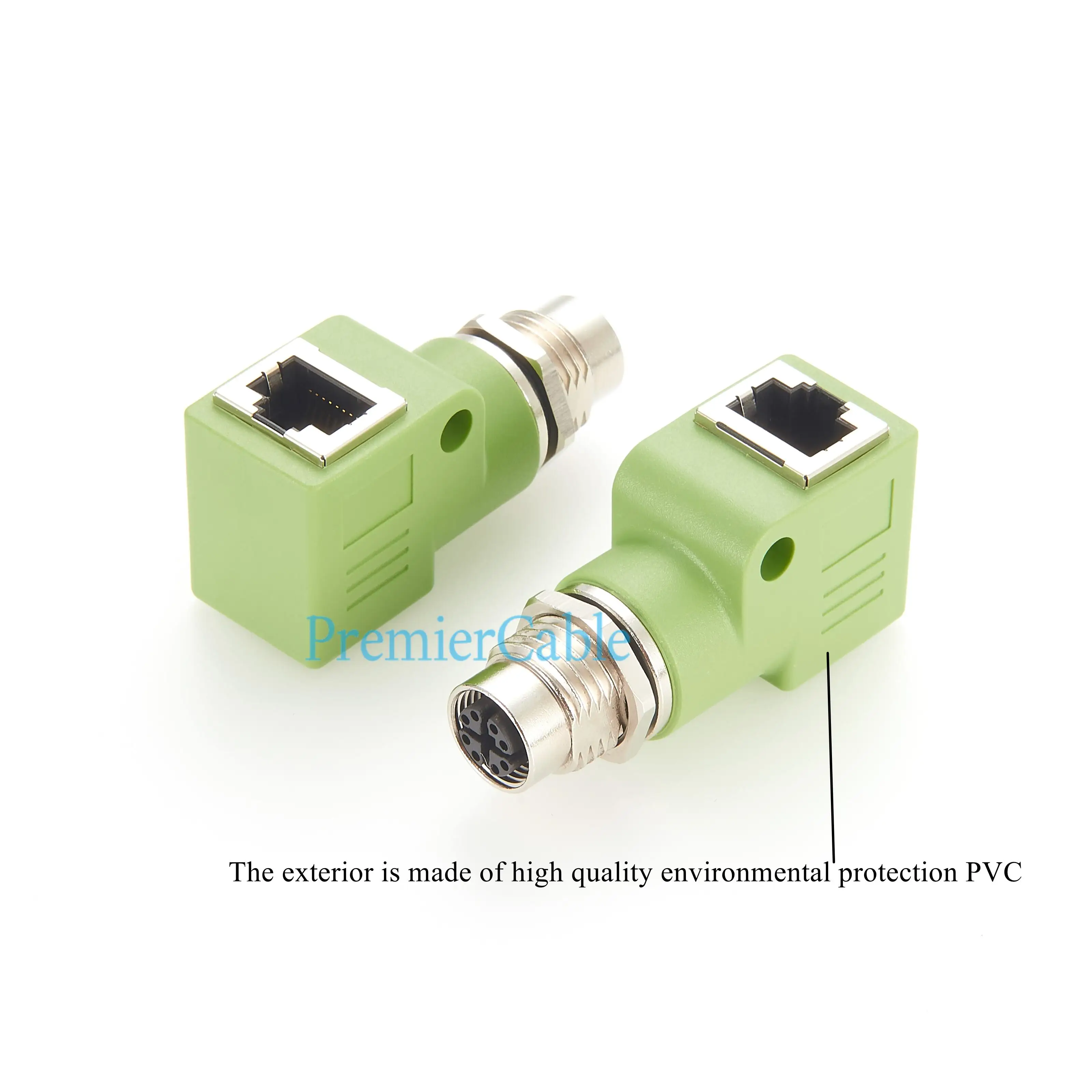 4-Pin 8-Pol A X D Kodierung M12 zu RJ45 Adapter Stecker-Buchse-Verbinder Ethernet Profinet zu M12 4-Pin D-Code 8-Pin A-Kodierung – Detail 11