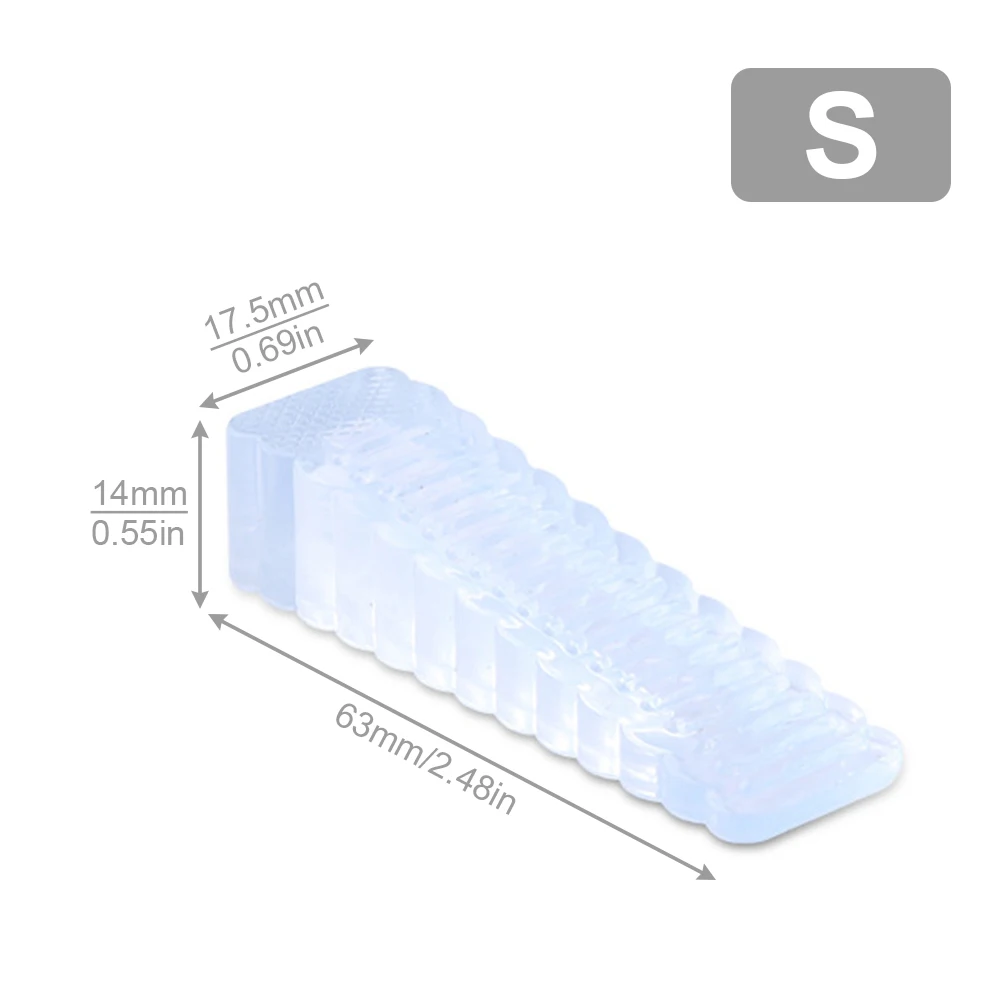 Silicone Door Stopper Door Stopper Bumpers Door Stopper Silicone Rubber Bumpers 1pc Rubber Door Stopper Home Anti-collision Safety Door Stopper Silicone stopper Transparent For Bedroom Bathroom Room