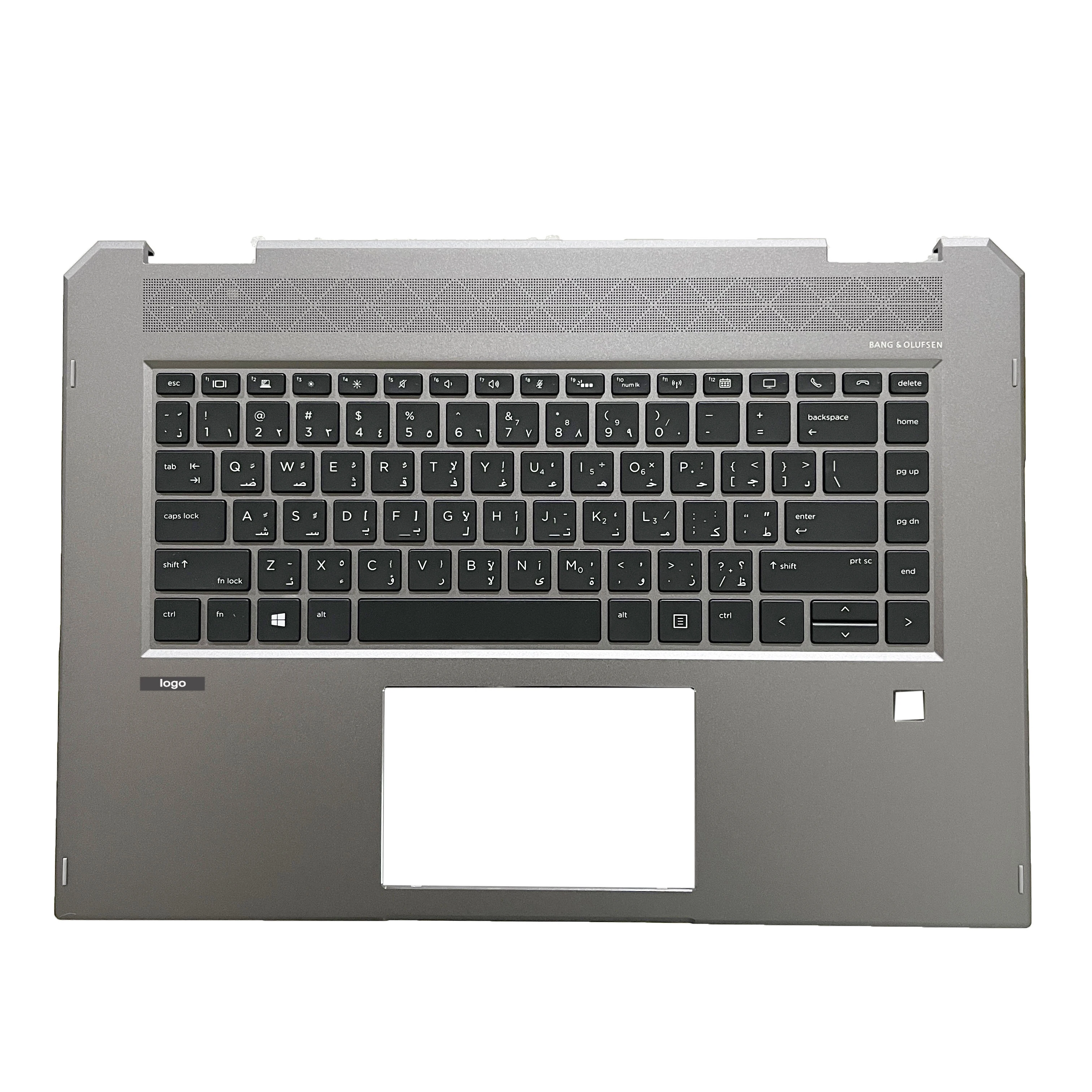 Capa Superior do Teclado para hp Zbook Studio X360 g5 15s Xw1 Laptop Palm Rest Case Shell us ru fr ca it Teclado - Imagem 3
