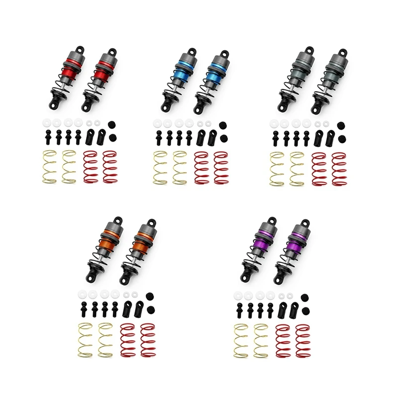 

1/10 1Pair Of Metal Hydraulic Shock Absorbers RC Remote Control Car Flat Racing Drift Car (63Mm)