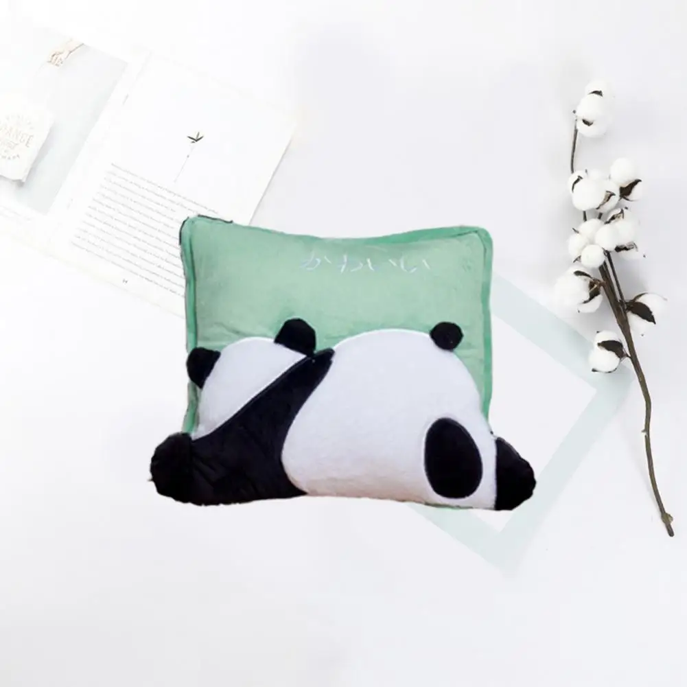 

Throw Pillow Blanket Combo 2-in-1 Foldable Throw Pillow Blanket Cute Cartoon Design for Home Office Car Travel High-quality