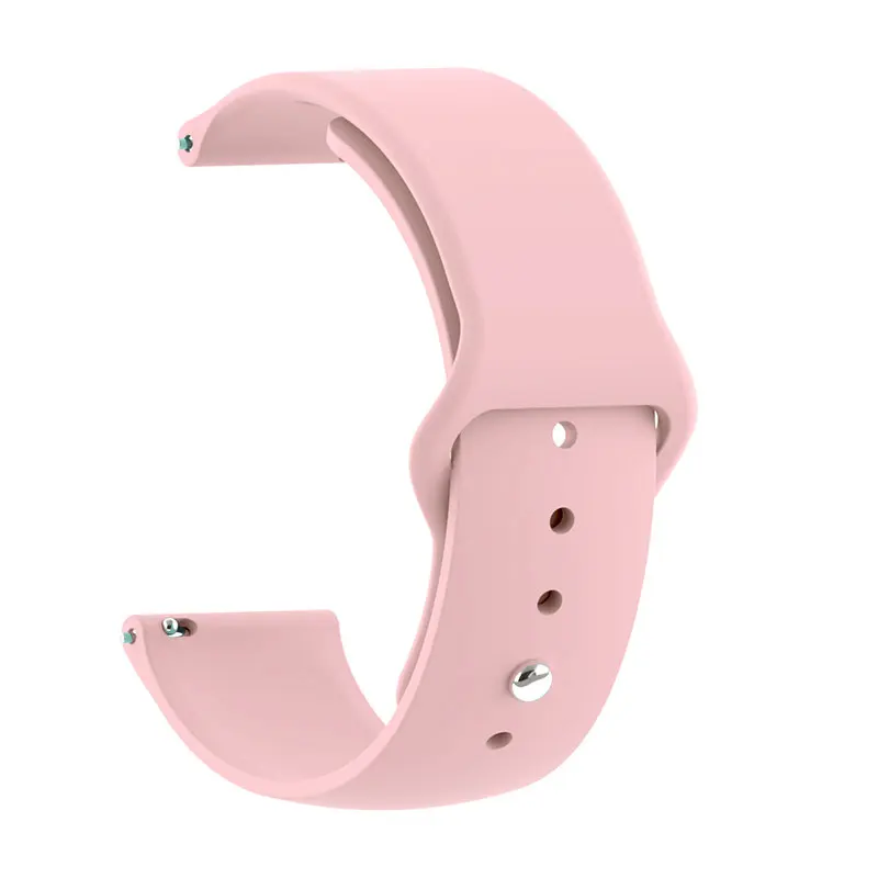 Silicone Watch Strap - 20mm/22mm Adjustable Band, Universal Fit