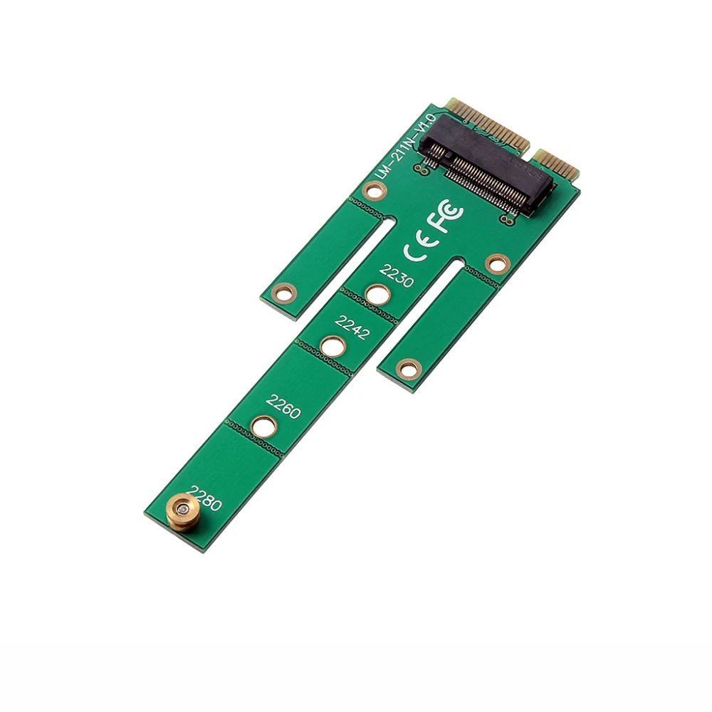 Msata 인터페이스 SSD-M.2 변환기 하이 퀄리티 미니 6.0 gb/s 사무실 액세서리, Pcie 어댑터 변환기 카드, Ngff 22x30mm