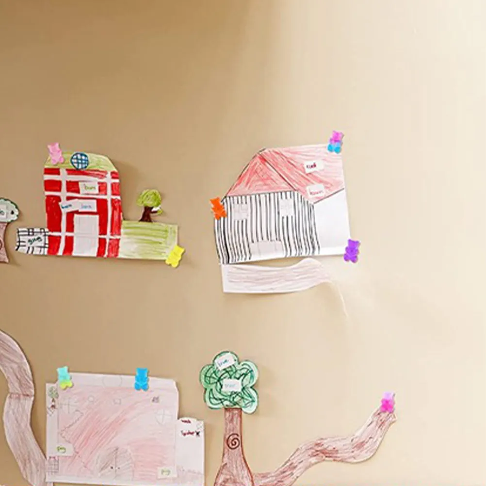 30pcs 사진 벽용 압정 금속 플라스틱 교체 가능 소형 푸시핀 게시판 코르크 스트립 지도 액세서리 책상 가정용