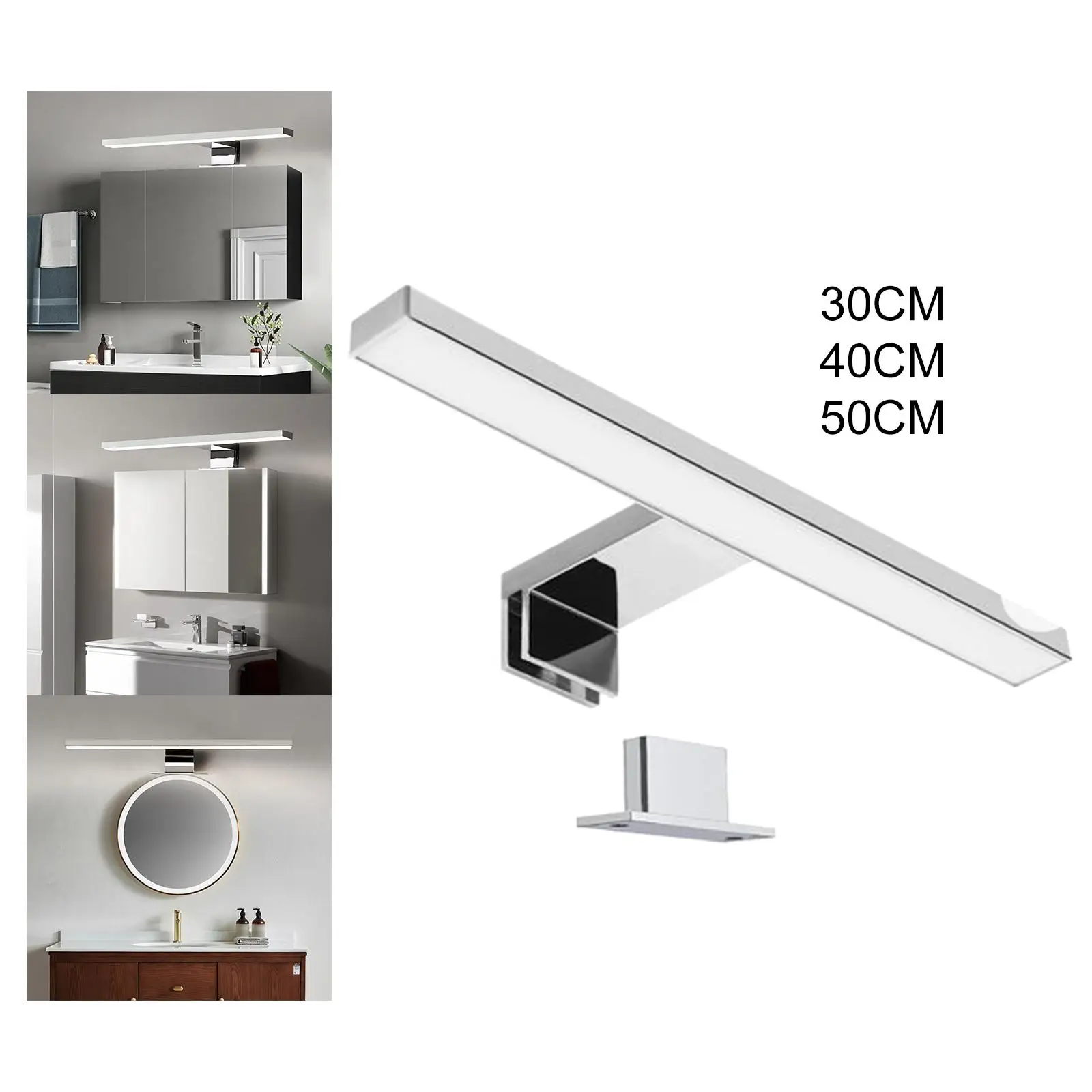 Under Cabinet Lights Bathroom Vanity Bar Light for Mirror Laptop