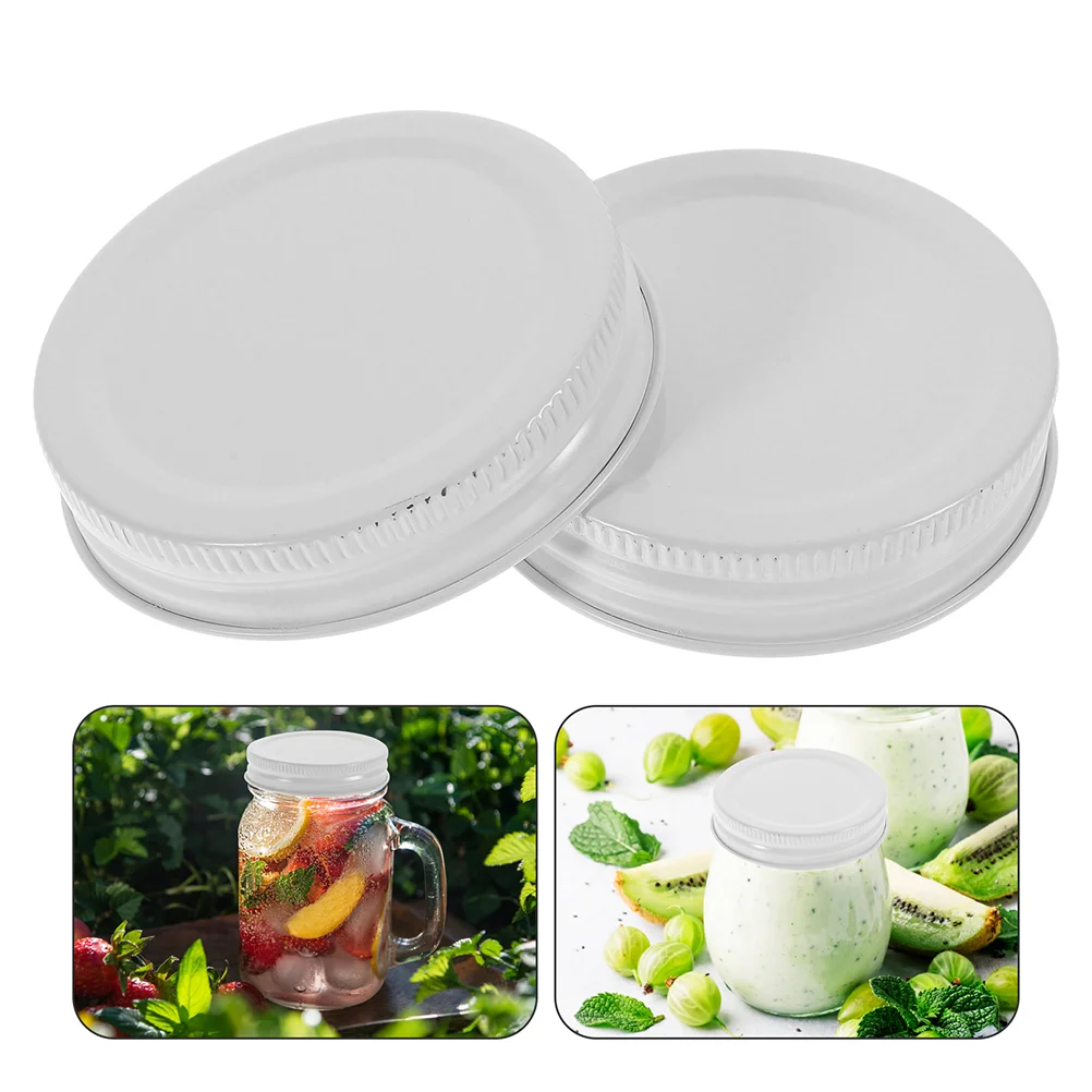 

30pcs Airtight Canning Lids Glass Jar Covers Tinplate Jar Lids Leakproof Canning Lids