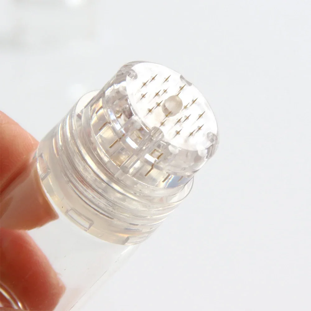Hydra Roller 64/20pins 0.25MM Micro Titanium Needle Tips Derma Needles Skin Care Anti Aging Whitening Bottle Roller Reusable