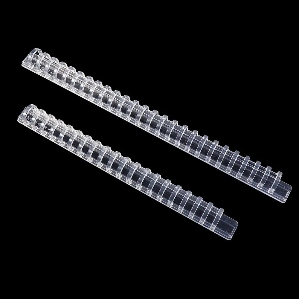 클립스 학교 문구 용품 바인더 원형 링 노트 바인딩 스파인 루즈리프 북 바인더 링 플라스틱 콤 바인딩