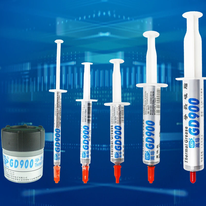 Thermal Paste 1pc 1/7/15/30g GD900 Thermal Conductive Grease For PC/CPU/GPU/LED/VGA