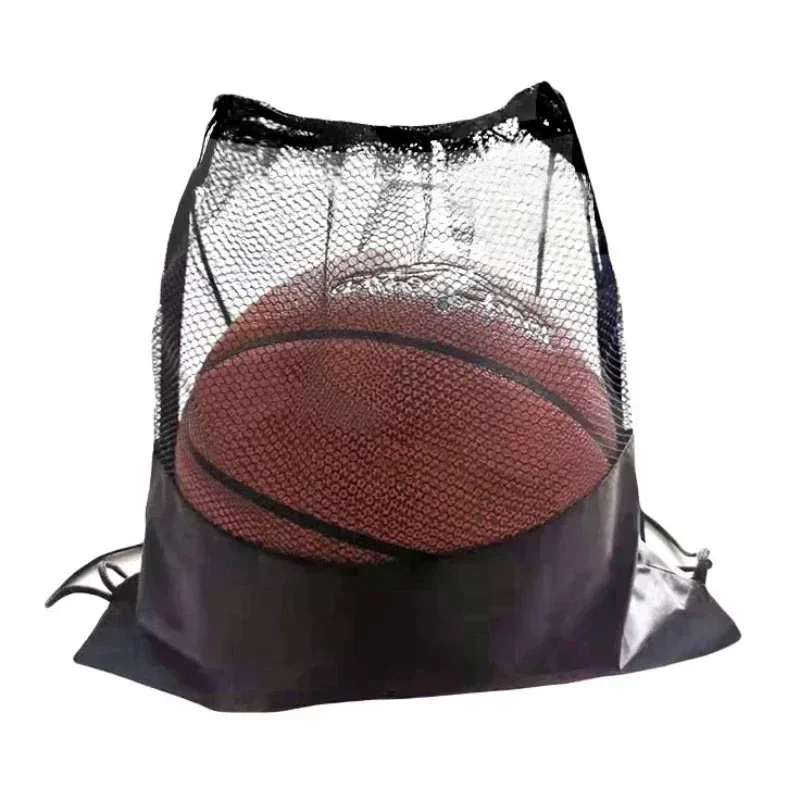 2025 Hot Portable Basketball Mesh Bag Outdoor Football Soccer Storage Volleyball Backpack Ball Fitness Training Bag