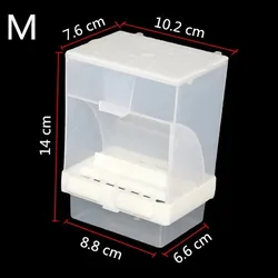 Bird Cage Splash-Proof Automatic Feeder with Removable Container (M)