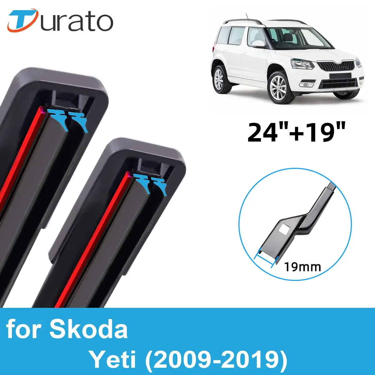 

2 шт., щетки стеклоочистителя для Skoda Yeti 2009-2019