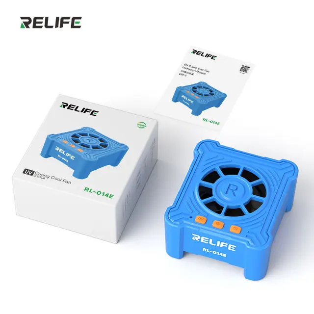 مروحة RELIFE RL-014E متعددة الوظائف (3 في 1) – تجفيف UV، تبريد، وشفط دخان اللحام 6